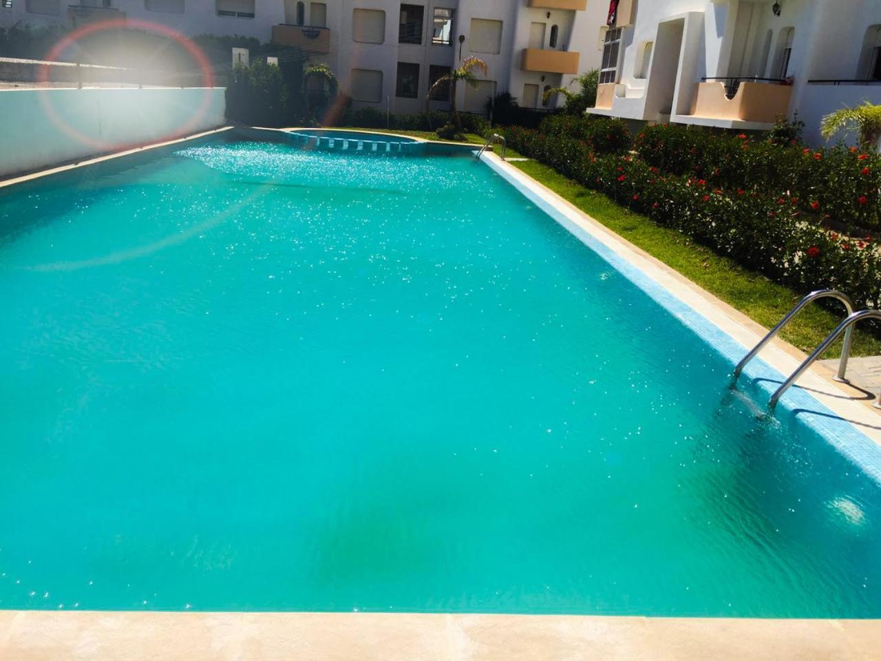 Fantastique Appartement Avec Piscine Sur La Plage M2 Танжер Екстериор снимка