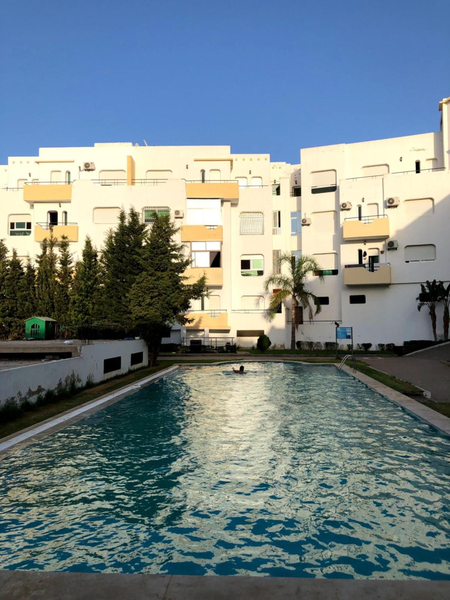 Fantastique Appartement Avec Piscine Sur La Plage M2 Танжер Екстериор снимка