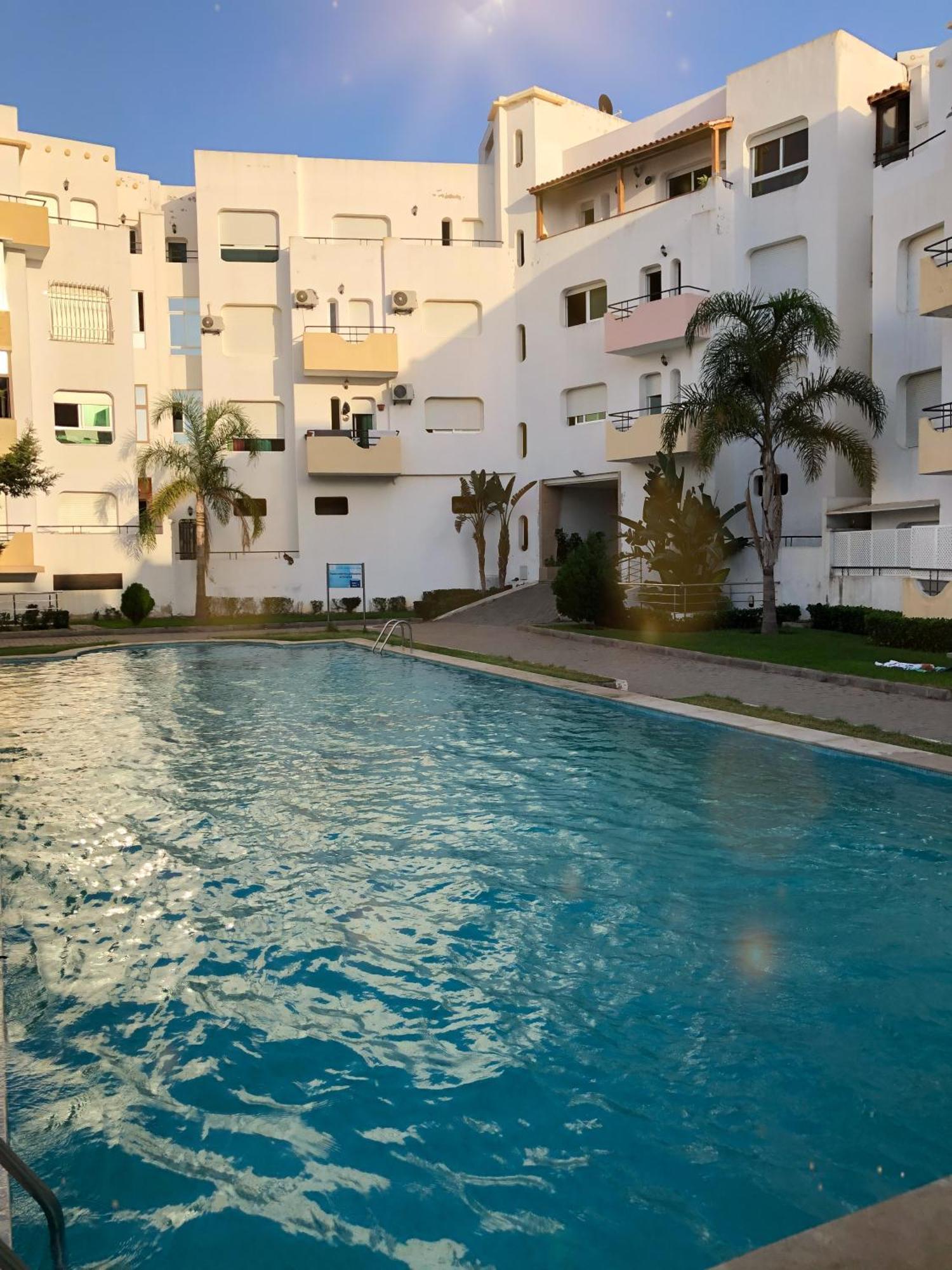 Fantastique Appartement Avec Piscine Sur La Plage M2 Танжер Екстериор снимка